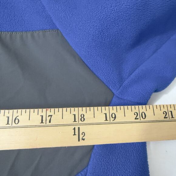 The North Face Boys Chimborazo Blue Fleece Sherpa Lined Hoodie Size M 14/16 - Picture 12 of 14